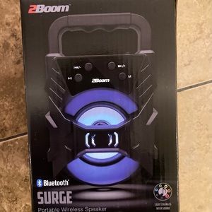 2Boom portable wireless speaker